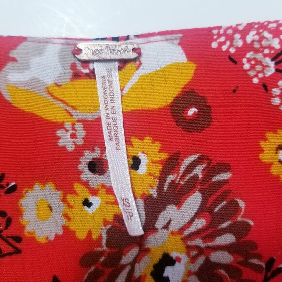 Free People Floral Maxi Wrap Dress - Picture 4 of 12